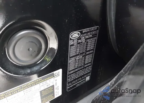 2020 Land Rover Range Rover Velar P250 S from USA, damaged, VIN SALYB2EX9LA290759